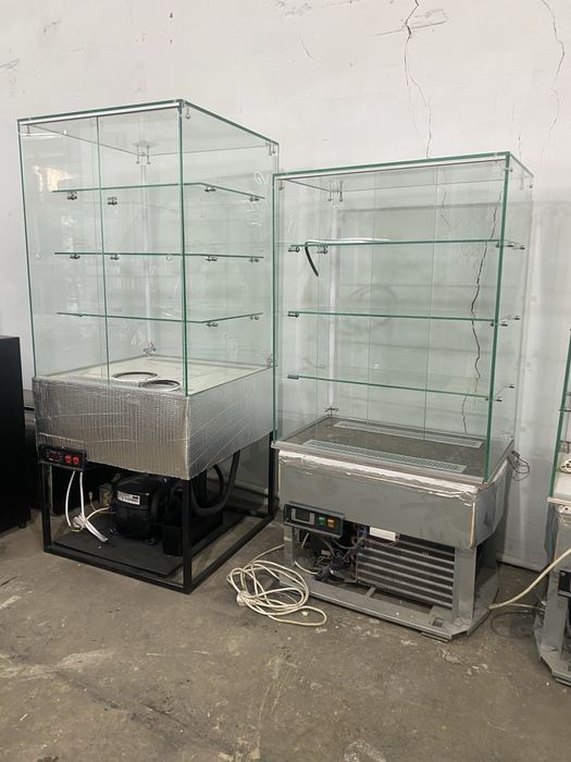 Витрина кондитерская холодильная куб холодильник для десертов