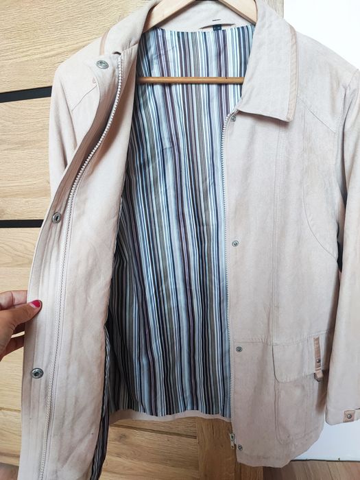 Kurtka damska przejściowa XL jesień zamszowa Basic Plus size