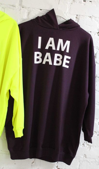 Dłuższa bluza BAKŁAŻAN The Fancy r.40/42/44/46