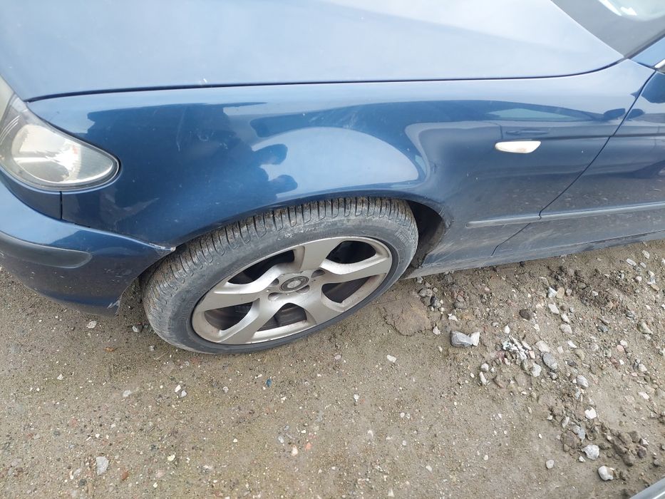 mysticblau niebieski blotnik lewy przod przedni bmw e46 sedan kombi LIFT