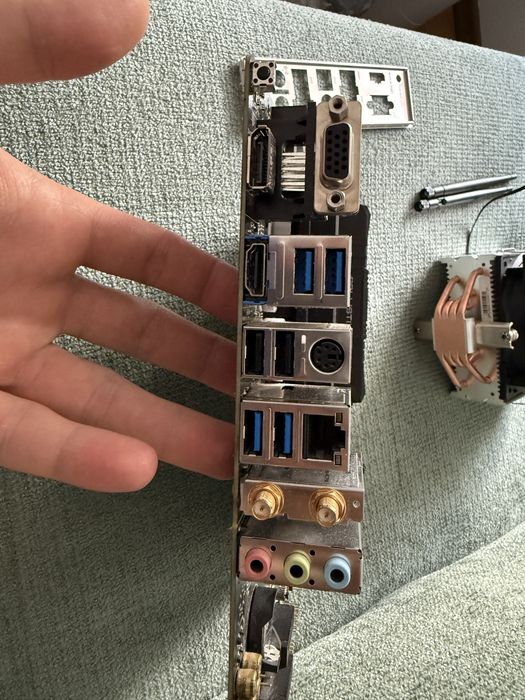 Zestaw AM4 mobo+cpu+cooler
