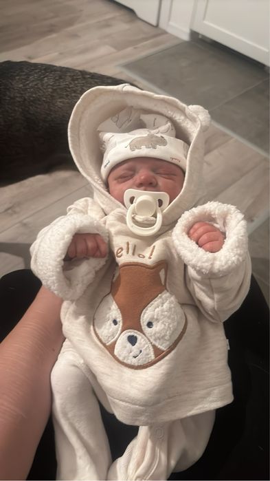 Lalka reborn wyrzezbiona przez Joanne Kazimierczak