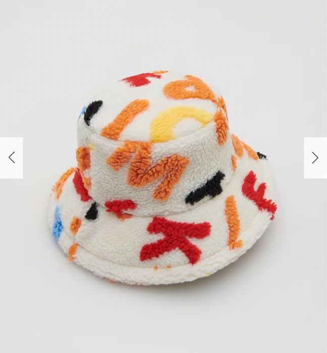 Яскрава плюшева панама капелюх