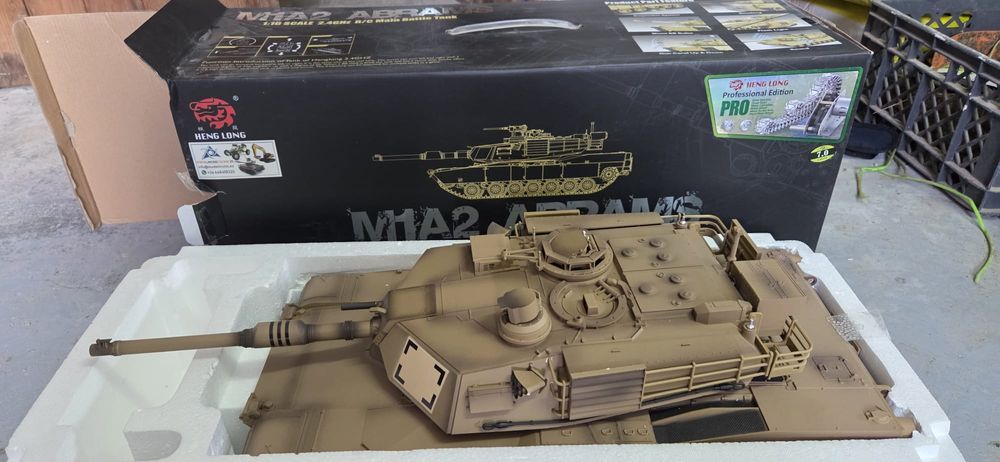 Tanque Abrams 1/16 Heng Long