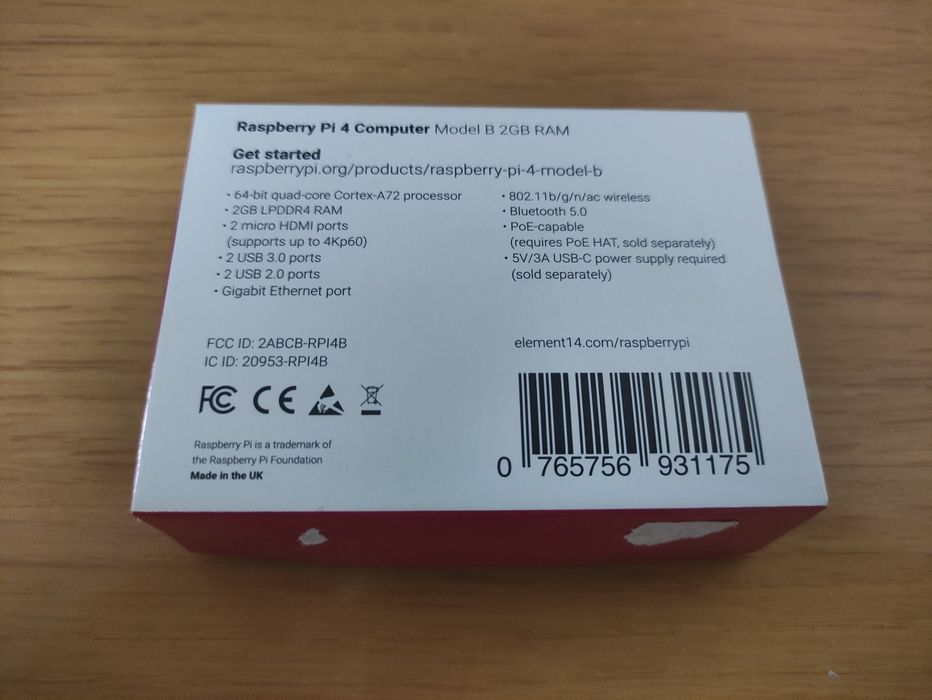 Raspberry Pi 4 Model B64575358982787122