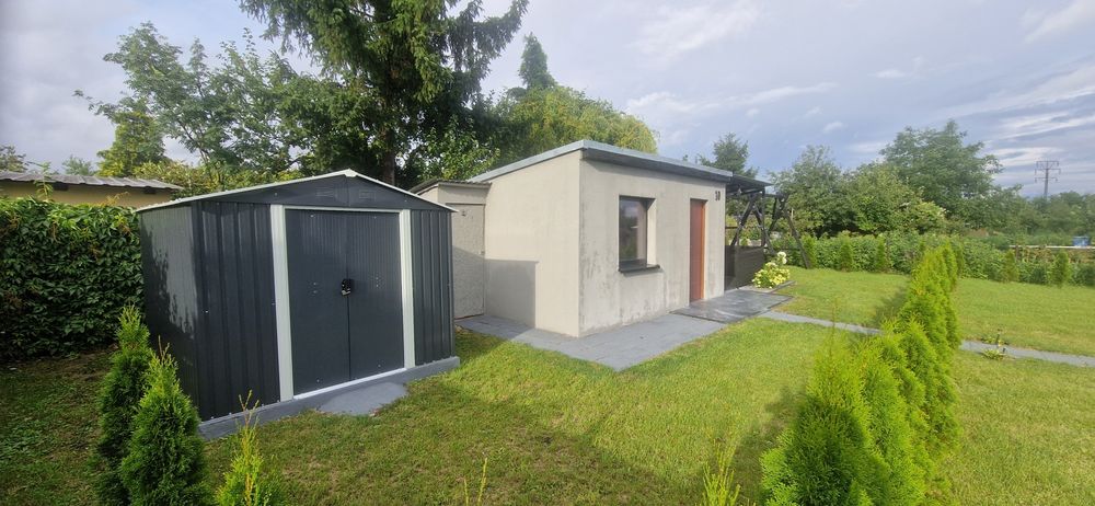 Sprzedaż działki ROD w Pniewach Na sprzedaż piękna działka ROD 360 m² z domkiem