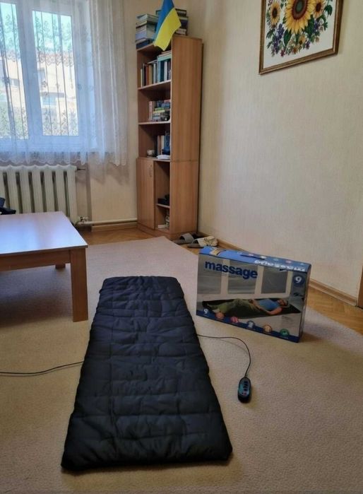 Масажний матрац з підігрівом 9 режимів релаксу