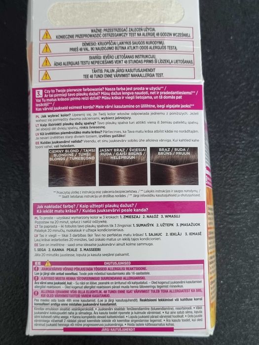 Farba do włosów L'oréal paris casting creme gloss nr 518 Mochaccino