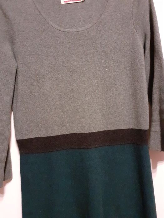 Sukienka zielona z wełną seasalt cornval 36