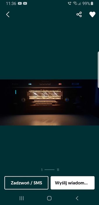 Bardzo Duże Radio Lampowe z 1964 r Philips B7X44A Stan Kolekcjonerski