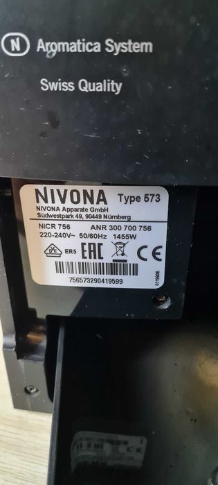 Ekspres do kawy Nivona 756