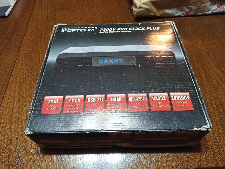 OPTICUM 7300 PVR CI2CX PLUS odbiornik cyfrowy