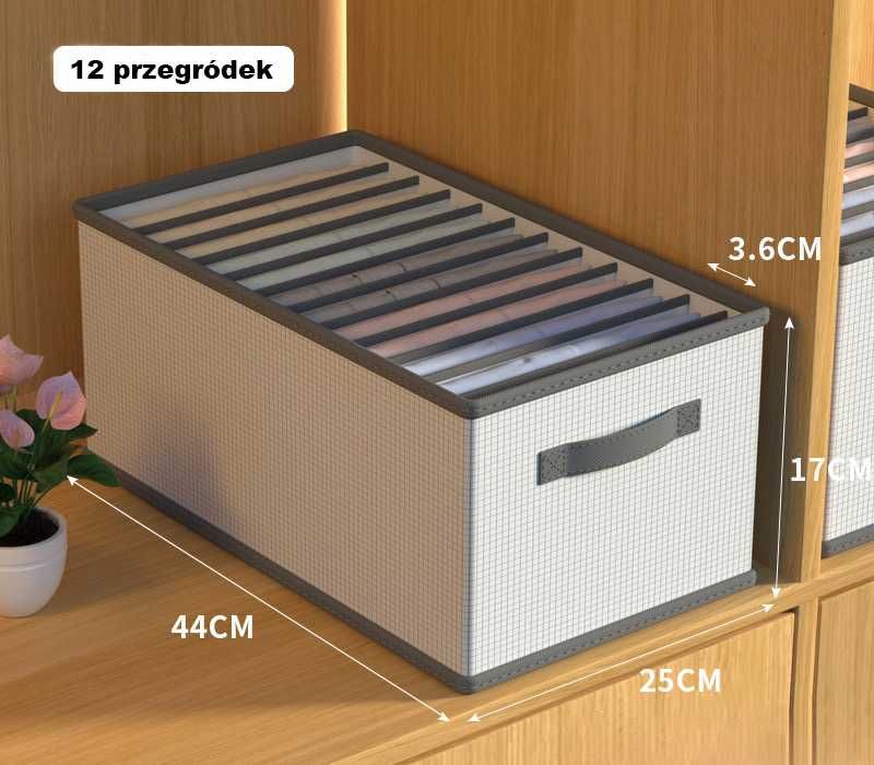 Organizer na ubrania spodnie do szuflady szafy XXXL
