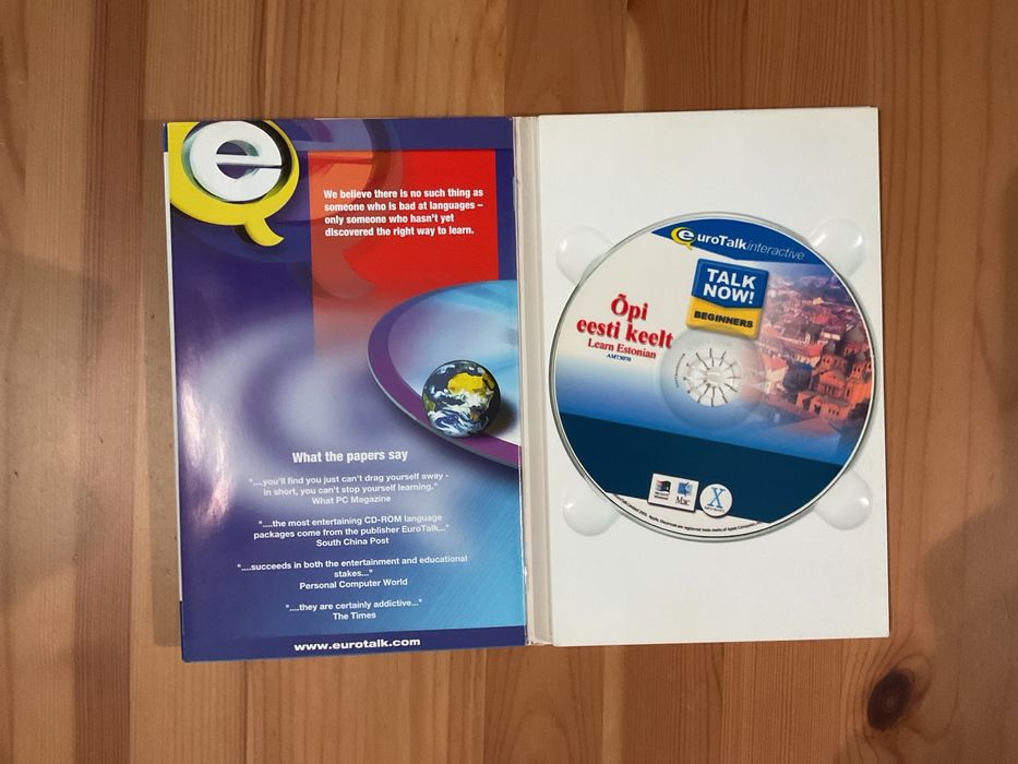 PC MAC CD Eurotalk Learn Estonian kurs estońskiego dla początkujących