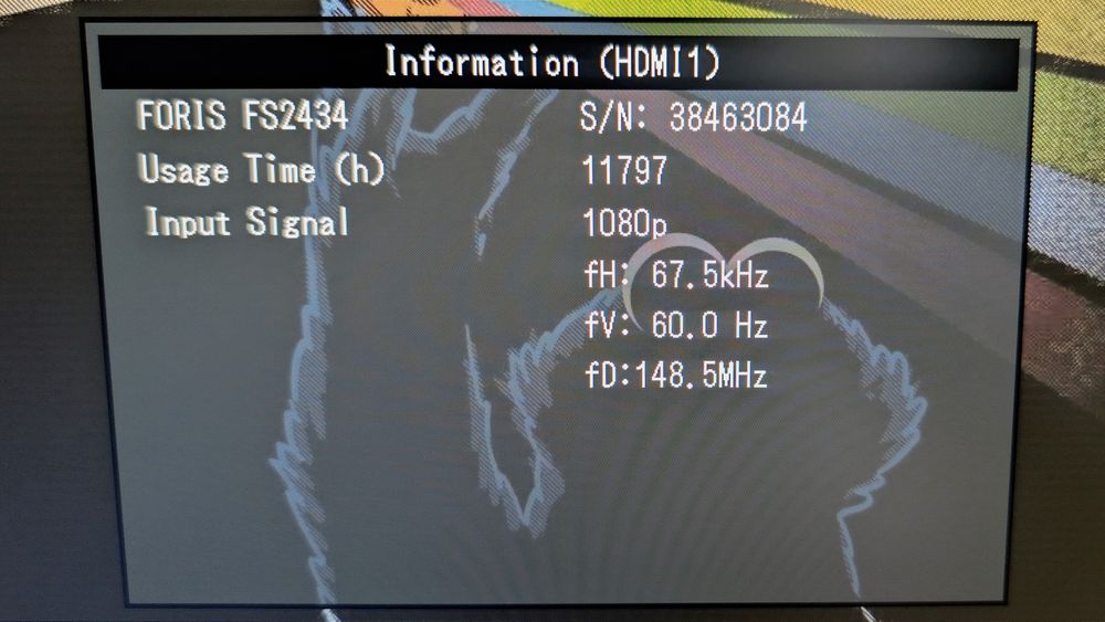 Monitor Eizo Foris FS2434 BK