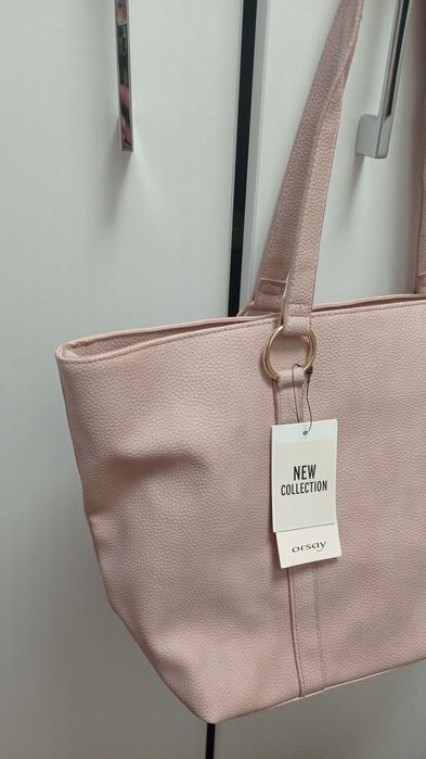 Torba w odcieniu pudrowego różu Orsay