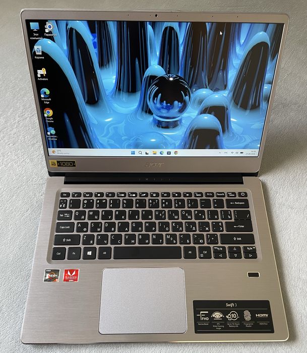 150+ Ноутбуківℹ️ACER Swift 3/14" IPS‼️RYZEN 5 3500U 8 ядер/RX VEGA 8 2Gb/SSD 512Gb/RAM 12Gbℹ️Traid-in‼️Розтрочка МОНО Онлайн