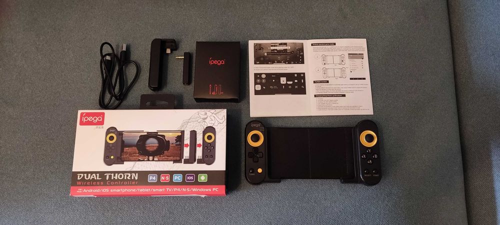 Pad / kontroler bezprzewodowy IPEGA PG-9167 /// jakość urządzenia 5/5