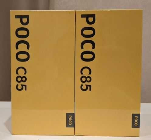 Смартфон Xiaomi Poco C85 black, green nfc