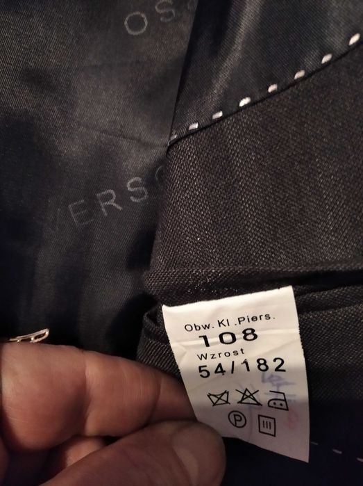Garnitur męski 2-częściowy rozm. L/XL Firma VERSO