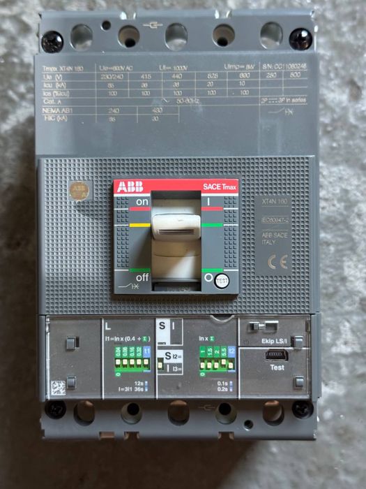 Автоматические выключатели ABB Electro 63A 160A