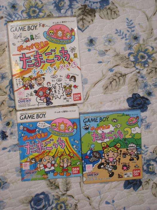 Super raros 3 Jogos Gameboy Tamagotch Nintendo Tamagotchi Nãoé Pokemon