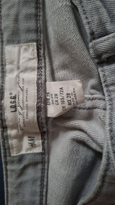 Spodnie jeansowe damskie z H&M