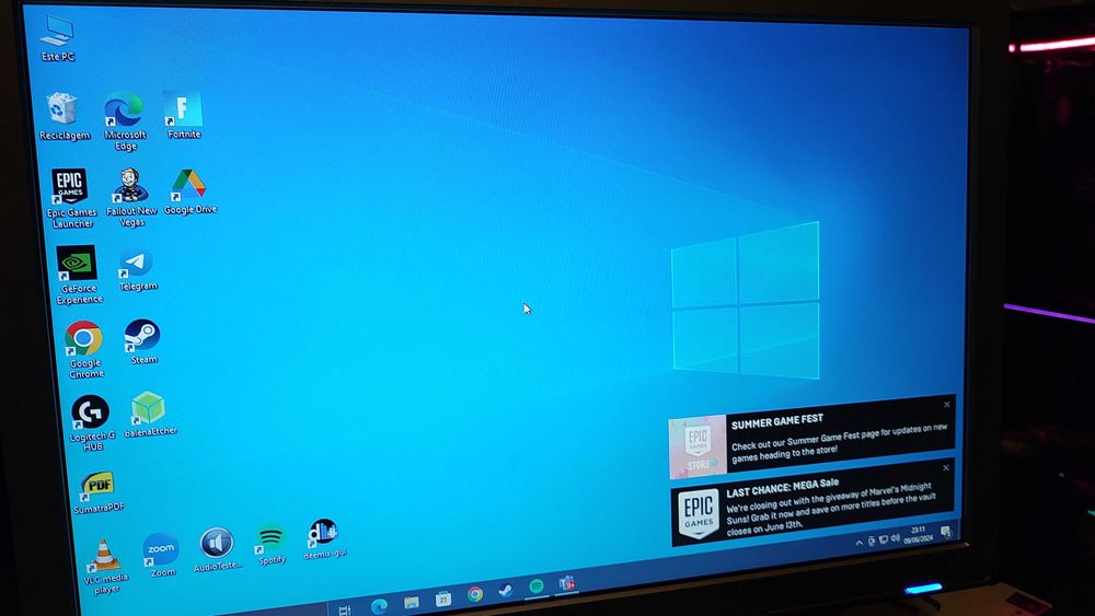 Monitor LG  Flatron w1942s - Cinzento (19")
