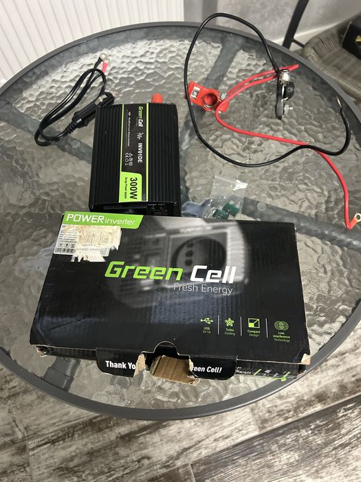 Преобразователь тока инвертер Green Gell  300v для авто и дома