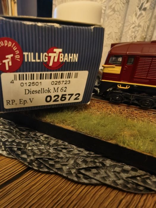 Model lokomotywa M62 PKP Tillig nr 02572