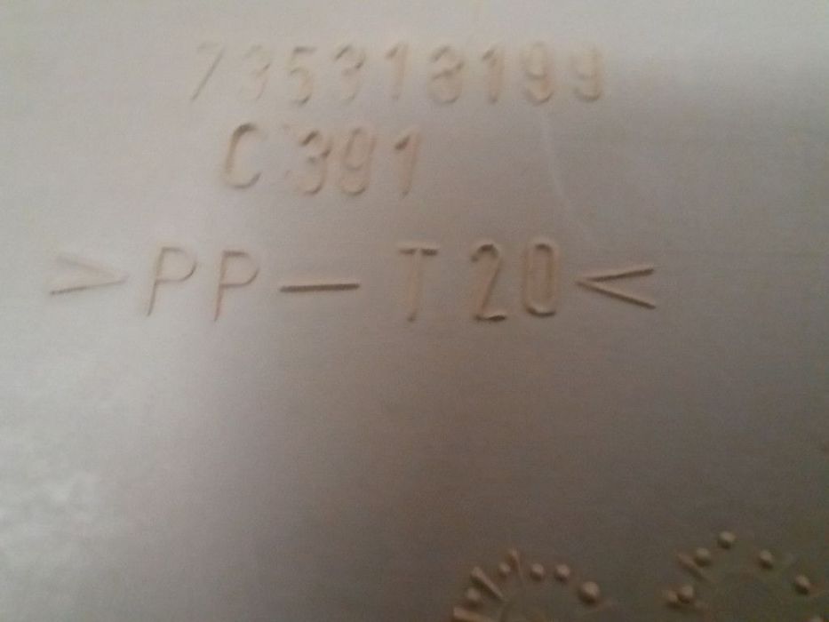 FIAT PANDA 2 II 03-11 TAPICERKA KLAPY BAGAŻNIKA 735313199