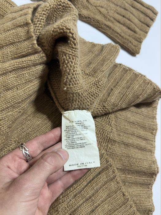 MaxMara Weekend Cable-knit Wool Turtleneck Sweater Свитер