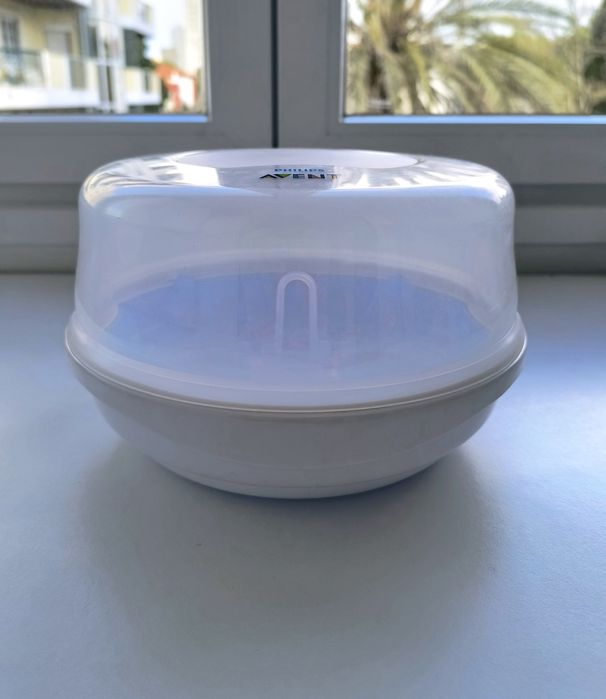 Esterilizador para microondas Philips Avent + Escovas de  limpeza