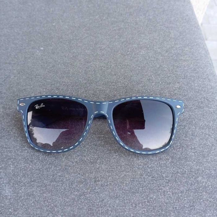 Okulary Przeciwsłoneczne Ray-Ban Granatowe Oryginalne