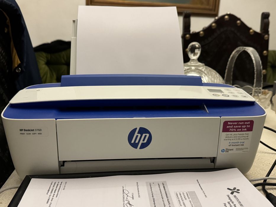 Impressora HP Deskjet 3760 wi fi