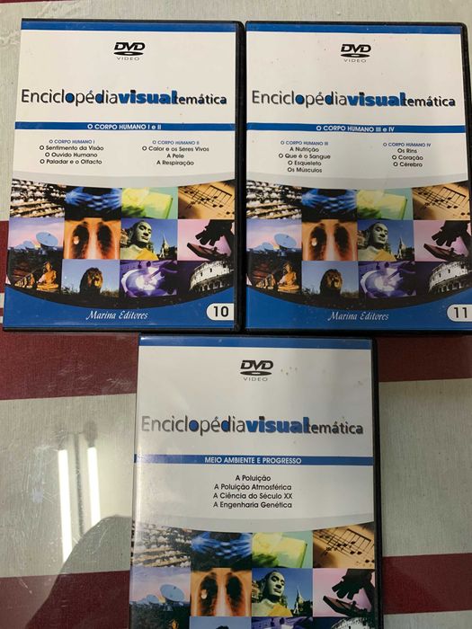 Enciclopédia Visual Temática - 16 volumes