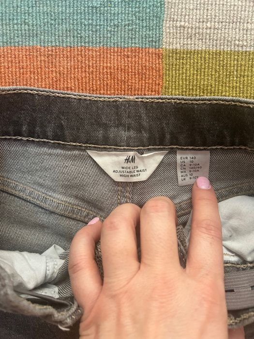 Spodnie jeansowe H&M 140 / 9-10 lat