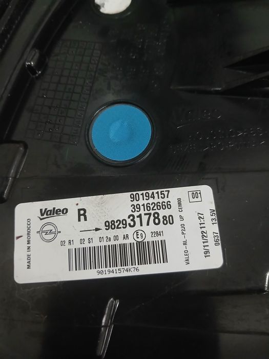 Lampa tyl LED Opel Corsa F GS Line