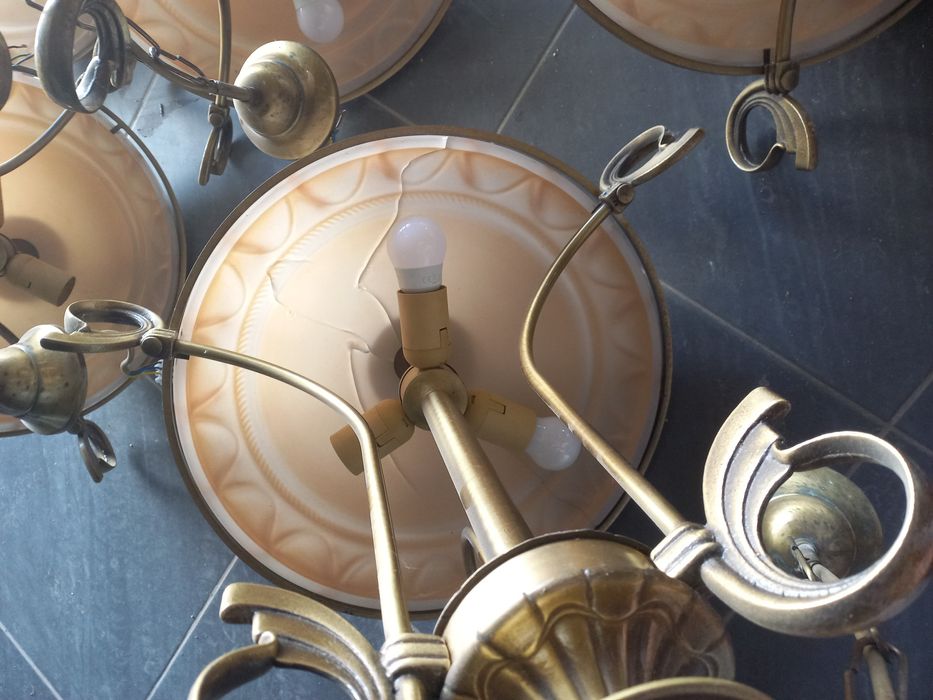 Conjunto de candeeiros estilo clássico/vintage
Conjunto de 5 candeeiro