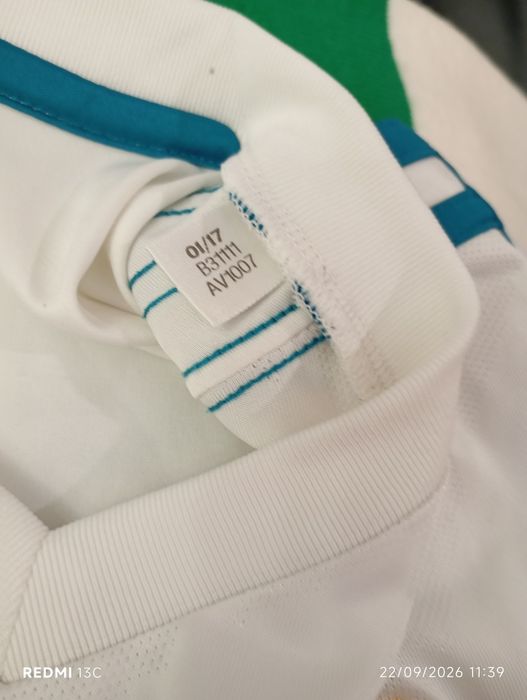 Camisola do real Madrid