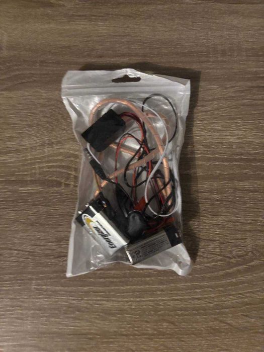 Mini mikro słuchawka na egzamin sesja pętla szpiegowska + 2 baterie