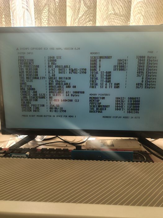 Atari 520 ste 4 mb