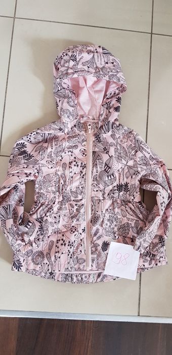 Kurtka parka dla dziewczynki r 92/98