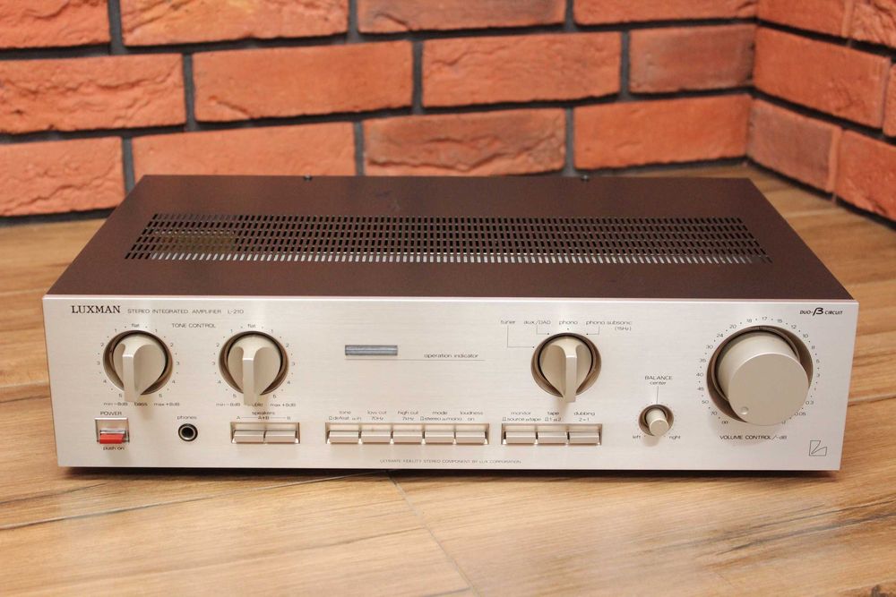 ‼️ *** Luxman L-210 Wzmacniacz Stereo *** Made In Japan * ‼️