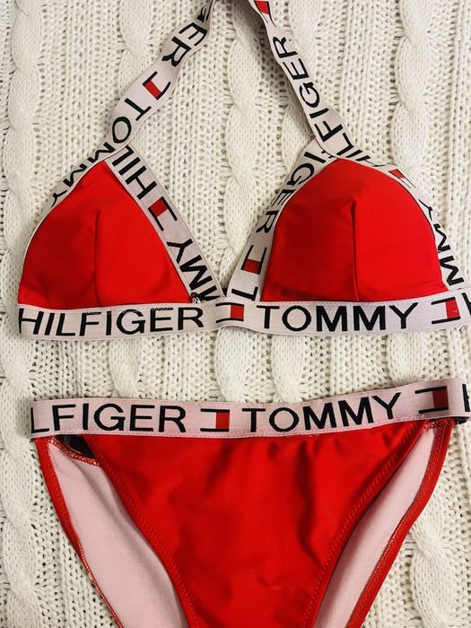 Stroj kąpieliwy bikini tj tommy hilfiger  żółty lub czerwony