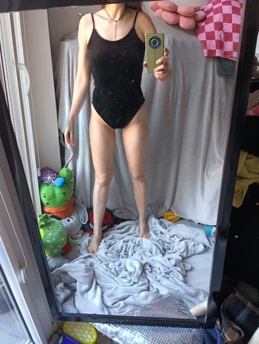 Body czarne 36/38 zaksamitne