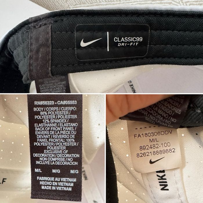 Оригінальна кепка бейсболка Nike Golf Tiger Woods
