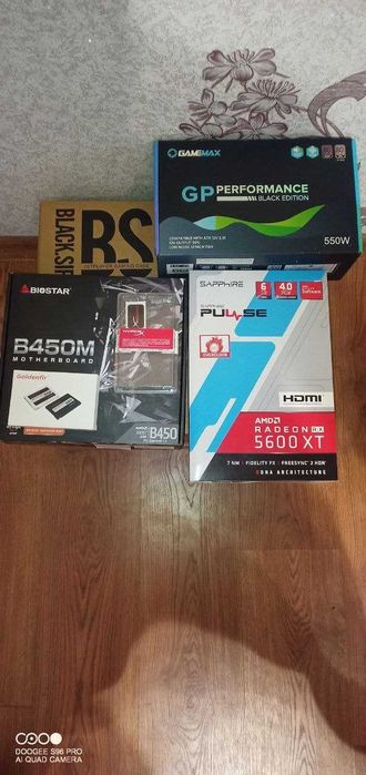 ПК Ryzen 7 3700X + RX 5600XT 16GB ОЗП