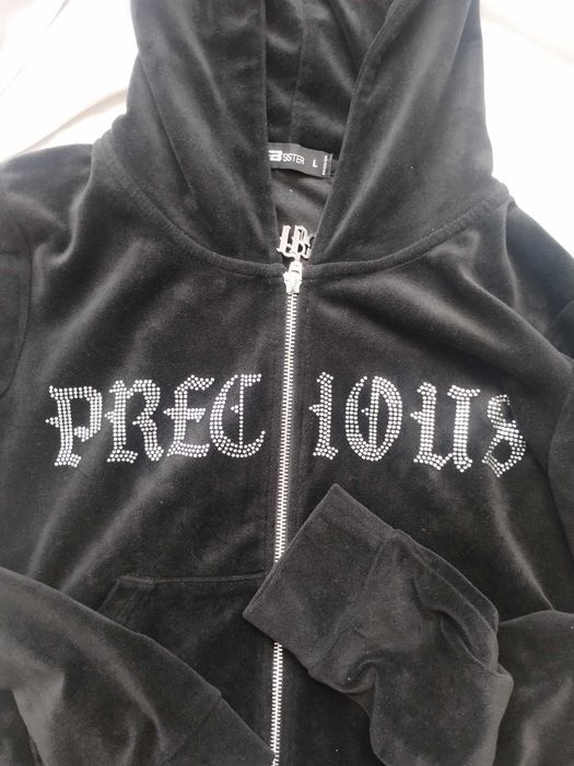 Precious bluza czarna ozdobna