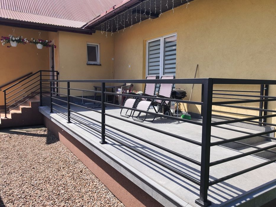 Balustrada pionowa ocynk